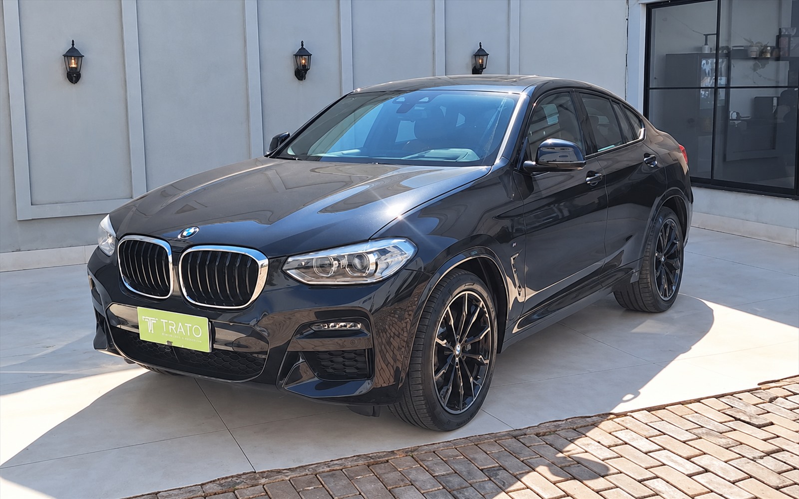 BMW X4 xDrive 30i M-Sport cinza, ano 2021/2021